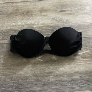 Victoria secret Black strapless bikini top bra